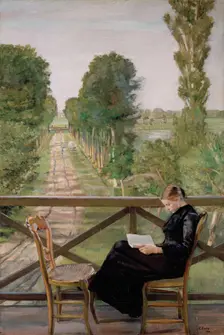 Villa Britannia, Belgium, 1885. Creator: Christian Krohg