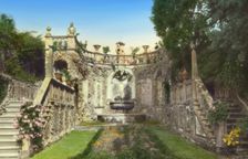 Villa Gamberaia, Bagnaia, Lazio, Italy, 1925. Creator: Frances Benjamin Johnston