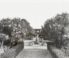 Villa Gamberaia, Settignano, Tuscany, Italy, 1925. Creator: Frances Benjamin Johnston