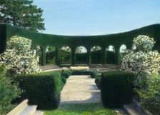 Villa Gamberaia, Settignano, Tuscany, Italy, 1925. Creator: Frances Benjamin Johnston