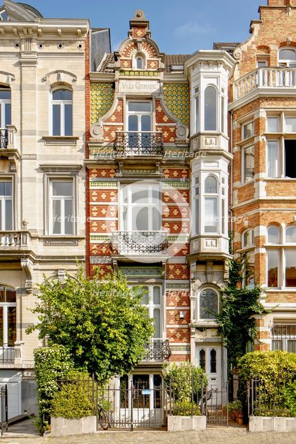 Villa Germaine, 24 AV. Palmeston, Brussels, Belgium, (1897), c2014-2017. Artist: Alan John Ainsworth.