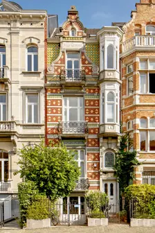 Villa Germaine, 24 AV. Palmeston, Brussels, Belgium, (1897), c2014-2017. Artist: Alan John Ainsworth