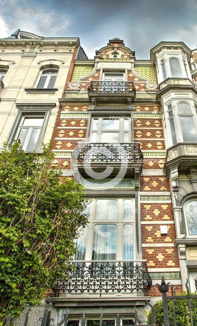 Villa Germaine, 24 AV. Palmeston, Brussels, Belgium, (1897), c2014-2017. Artist: Alan John Ainsworth.