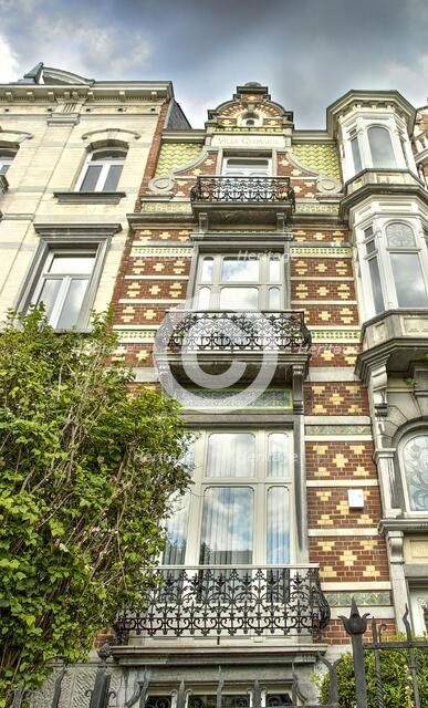Villa Germaine, 24 AV. Palmeston, Brussels, Belgium, (1897), c2014-2017. Artist: Alan John Ainsworth.