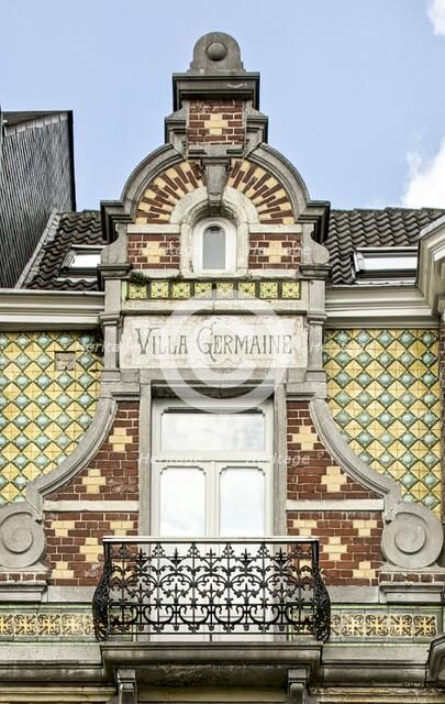 Villa Germaine, 24 AV. Palmeston, Brussels, Belgium, (1897), c2014-2017. Artist: Alan John Ainsworth.