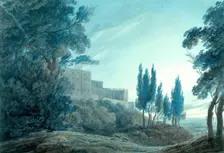 Villa d'Este, Tivoli, 1778. Creator: John Robert Cozens