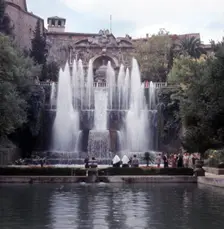 Villa d'Este, Tivoli, Rome, Italy, c1955. Creator: Arthur Charles Kirby Ware