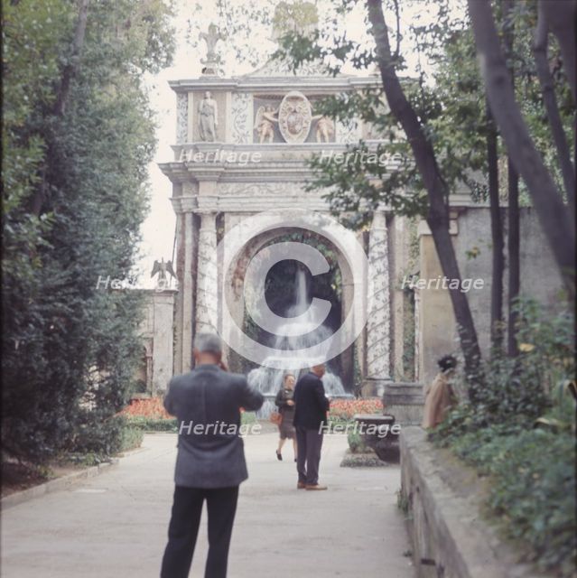 Villa d'Este, Tivoli, Rome, Italy, c1955. Creator: Arthur Charles Kirby Ware.