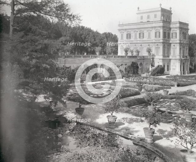 Villa Doria-Pamphili, Monteverde, Rome, Italy, 1925. Creator: Frances Benjamin Johnston.