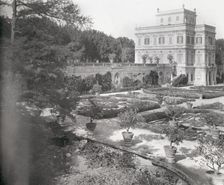 Villa Doria-Pamphili, Monteverde, Rome, Italy, 1925. Creator: Frances Benjamin Johnston