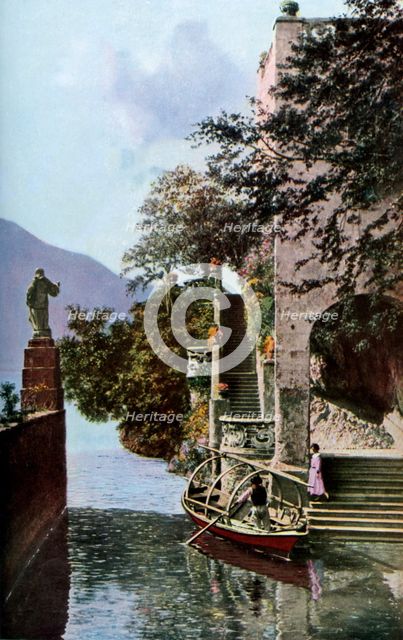 Villa del Balbianello, Lenno, Lake Como, Italy, c1930s. Artist: Donald McLeish