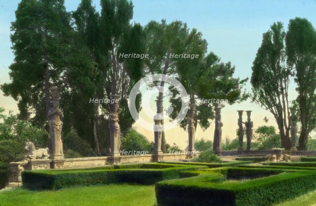 Villa Farnese, Caprarola, Lazio, Italy, 1925. Creator: Frances Benjamin Johnston.