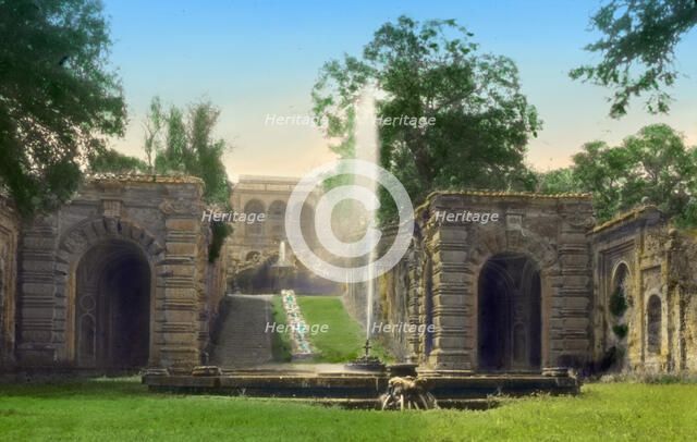 Villa Farnese, Caprarola, Lazio, Italy, 1925. Creator: Frances Benjamin Johnston.