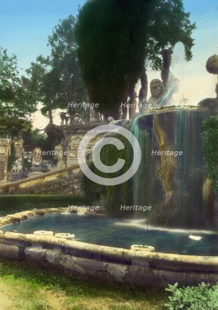 Villa Farnese, Caprarola, Lazio, Italy, 1925. Creator: Frances Benjamin Johnston.