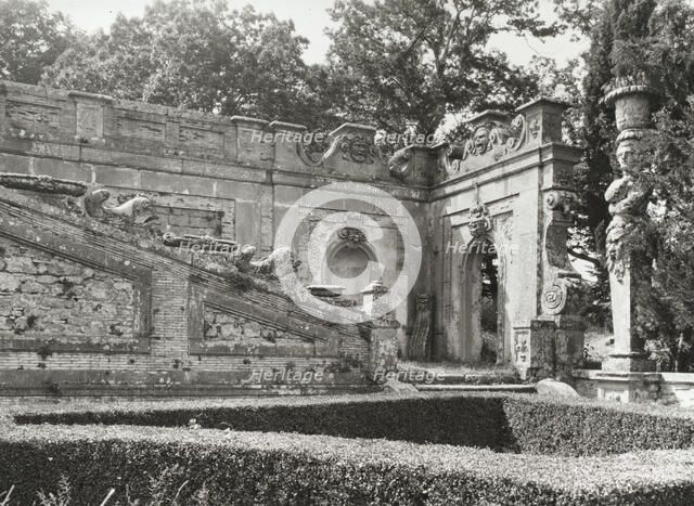 Villa Farnese, Caprarola, Lazio, Italy, 1925. Creator: Frances Benjamin Johnston.