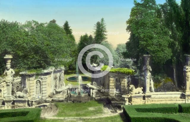 Villa Farnese, Caprarola, Lazio, Italy, 1925. Creator: Frances Benjamin Johnston.