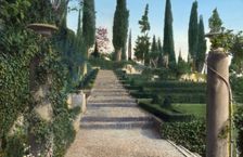 Villa I Tatti, Ponte a Mensola, near Settignano, Italy, 1925. Creator: Frances Benjamin Johnston