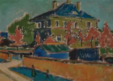 Villa in Dresden, c1910. Creator: Ernst Kirchner