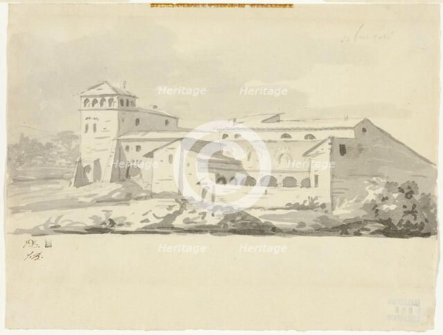 Villa in the Campagna, 1775–80. Creator: Jacques-Louis David.