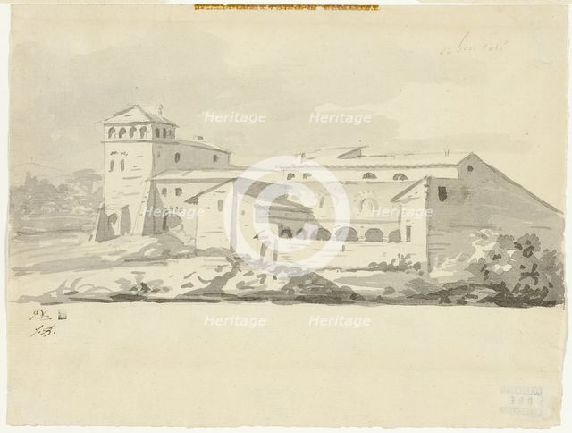 Villa in the Campagna, 1775–80. Creator: Jacques-Louis David.