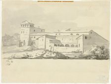 Villa in the Campagna, 1775–80. Creator: Jacques-Louis David