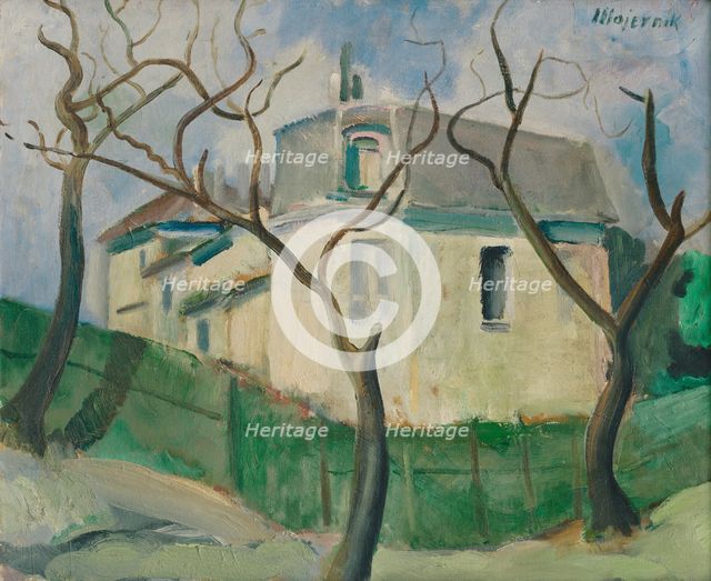Villa in the Garden, around 1930. Creator: Cyprian Majernik.