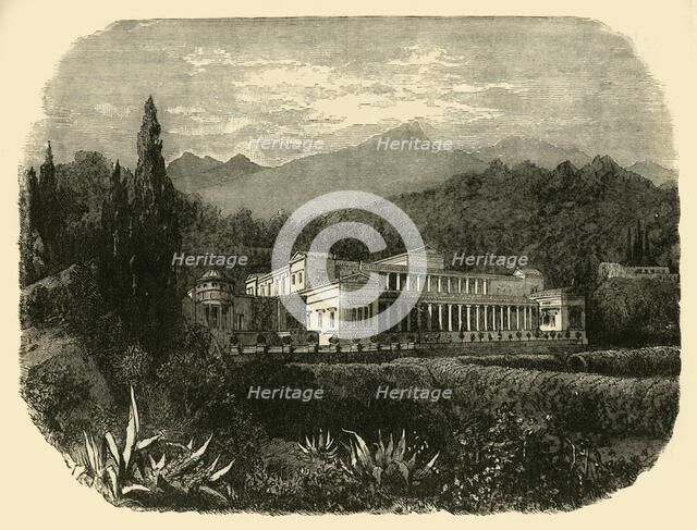 'Villa of the Younger Pliny', 1890.   Creator: Unknown.