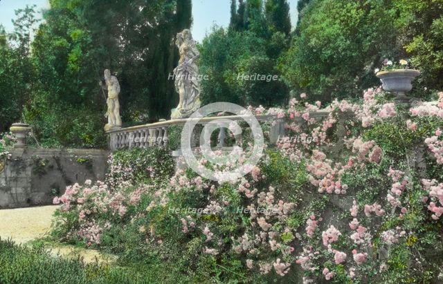 Villa La Pietra, via Bolognese, 120, Florence, Tuscany, Italy, 1925. Creator: Frances Benjamin Johnston.