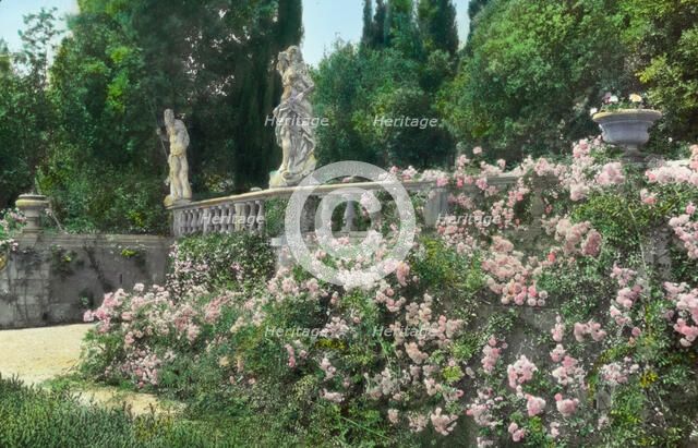 Villa La Pietra, via Bolognese, 120, Florence, Tuscany, Italy, 1925. Creator: Frances Benjamin Johnston.