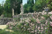 Villa La Pietra, via Bolognese, 120, Florence, Tuscany, Italy, 1925. Creator: Frances Benjamin Johnston
