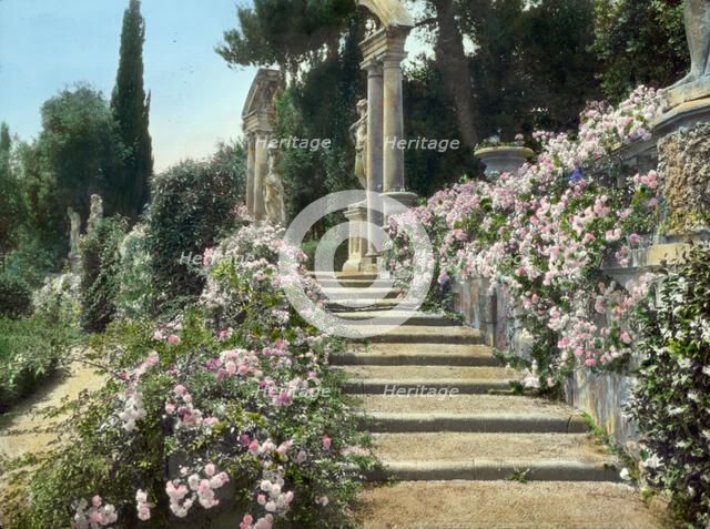 Villa La Pietra, via Bolognese, 120, Florence, Tuscany, Italy, 1925. Creator: Frances Benjamin Johnston.