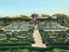 Villa Lante, Bagnaia, Lazio, Italy, 1925. Creator: Frances Benjamin Johnston