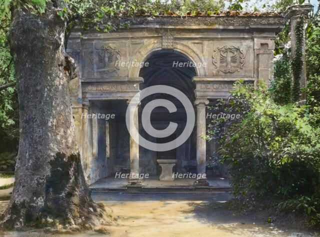 Villa Lante, Bagnaia, Lazio, Italy, 1925. Creator: Frances Benjamin Johnston.