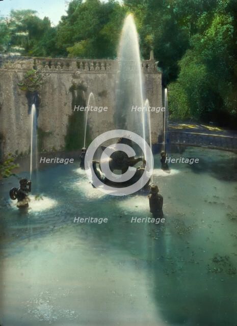 Villa Lante, Bagnaia, Lazio, Italy, 1925. Creator: Frances Benjamin Johnston.