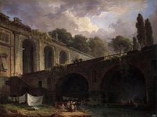 Villa Madama near Rome, 1767. Creator: Hubert Robert