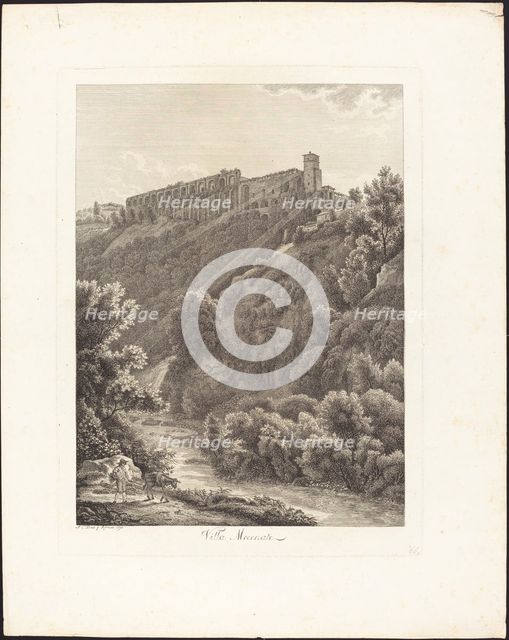 Villa Mecenate, 1798. Creator: Albert Christoph Dies.