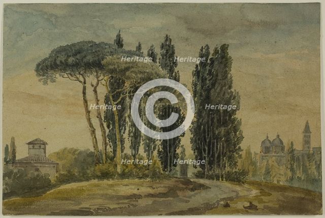 Villa Negroni, Rome, c. 1800. Creator: Unknown.