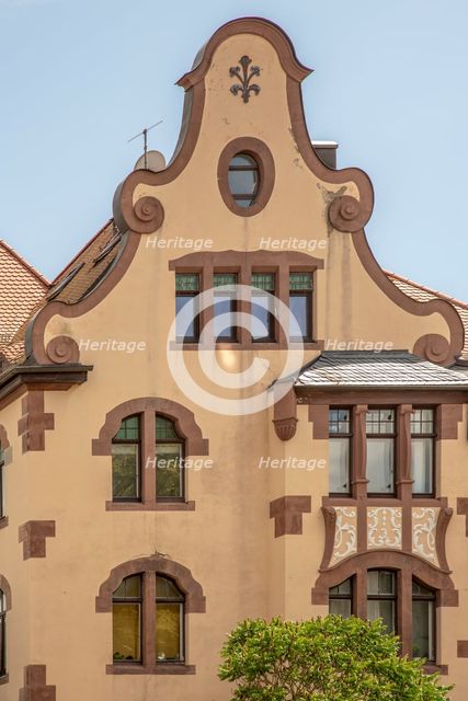 Villa Sommerling, Cranachestrasse 13, Weimar, Germany, (1901), 2018.  Artist: Alan John Ainsworth.