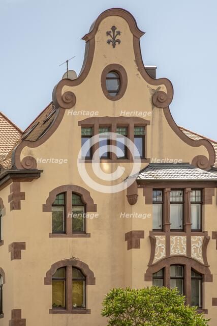 Villa Sommerling, Cranachestrasse 13, Weimar, Germany, (1901), 2018.  Artist: Alan John Ainsworth.