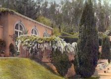 "Villa Rose," Joseph Donahoe Grant house, 2260 Redington Road, Hillsborough, California, 1917. Creator: Frances Benjamin Johnston