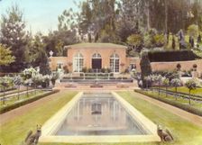 "Villa Rose," Joseph Donahoe Grant house, 2260 Redington Road, Hillsborough, California, 1917. Creator: Frances Benjamin Johnston