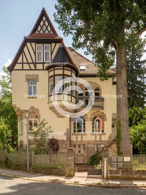 Villa, Wilhelm-Kurz-Strasse 22, Weimar, Germany, (1905), c2014-2018. Artist: Alan John Ainsworth.
