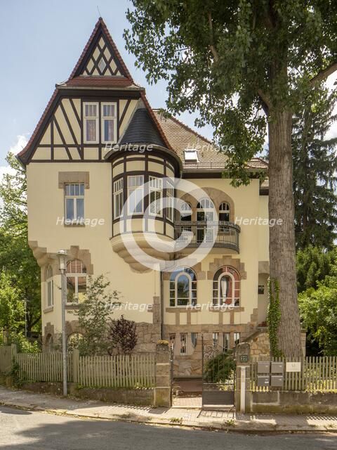 Villa, Wilhelm-Kurz-Strasse 22, Weimar, Germany, (1905), c2014-2018. Artist: Alan John Ainsworth.