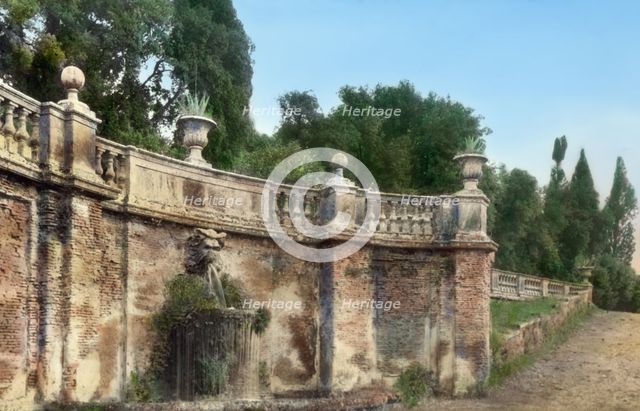 Villa Torlonia, Frascati, Lazio, Italy, 1925. Creator: Frances Benjamin Johnston.