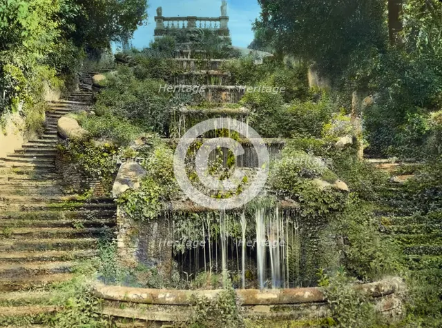 Villa Torlonia, Frascati, Lazio, Italy, 1925. Creator: Frances Benjamin Johnston.