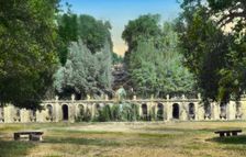 Villa Torlonia, Frascati, Lazio, Italy, 1925. Creator: Frances Benjamin Johnston