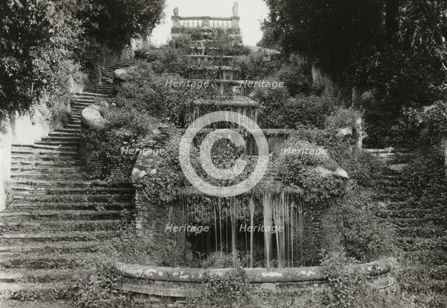 Villa Torlonia, Frascati, Lazio, Italy, 1925. Creator: Frances Benjamin Johnston.