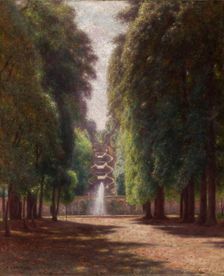 Villa Torlonia in Frascati, 1895. Creator: Aleksander Gierymski