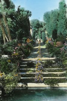 Villa Torre Clementina, Louis Antoine Stern house, Avenue Impe´ratrice Euge´nie..., France, 1925. Creator: Frances Benjamin Johnston