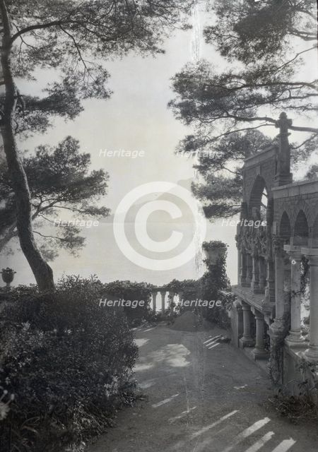 Villa Torre Clementina, Louis Antoine Stern house, Avenue Impe´ratrice Euge´nie..., France, 1925. Creator: Frances Benjamin Johnston.
